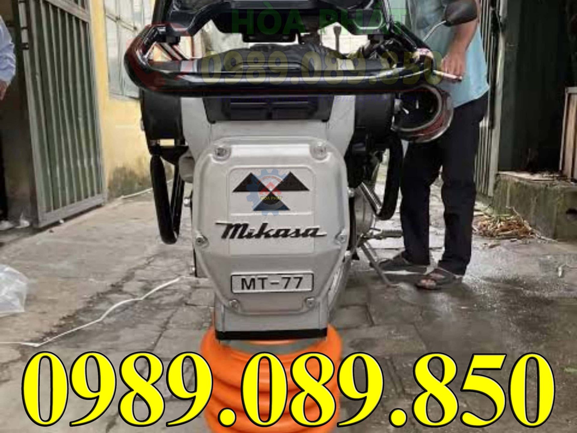 Đầm c&oacute;c chạy xăng Mikasa MT77 h&agrave;ng chất lượng hiệu quả cao.