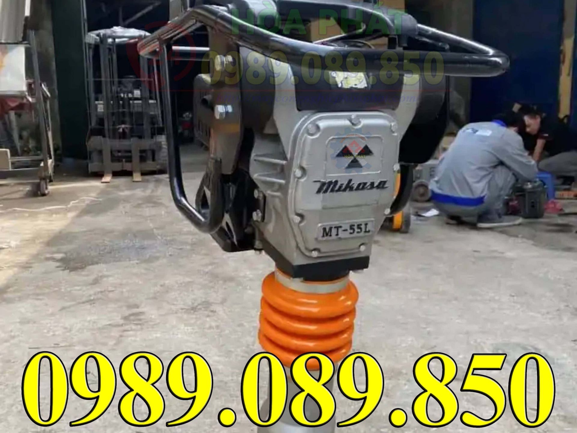 Máy đầm cóc Mikasa MT55L nhập khẩu Nhật Bản giá tốt.