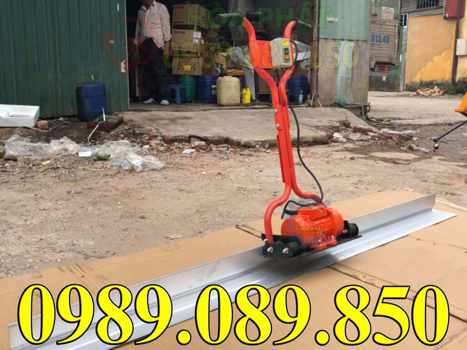 Đầm thước b&ecirc; t&ocirc;ng chạy điện 220V nhập khẩu