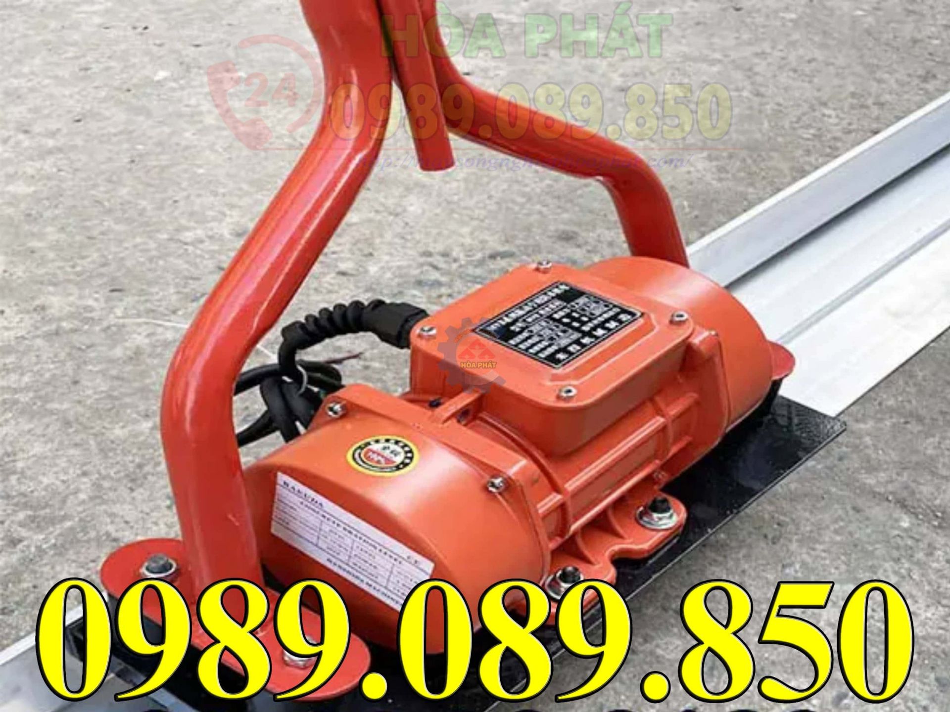 Th&ocirc;ng số đầm thước b&ecirc; t&ocirc;ng chạy điện 4m