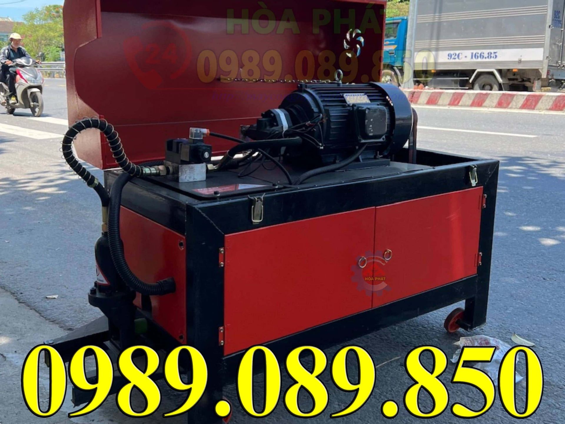 M&aacute;y duỗi cắt tự động GT4-12 nhập khẩu Trung Quốc.