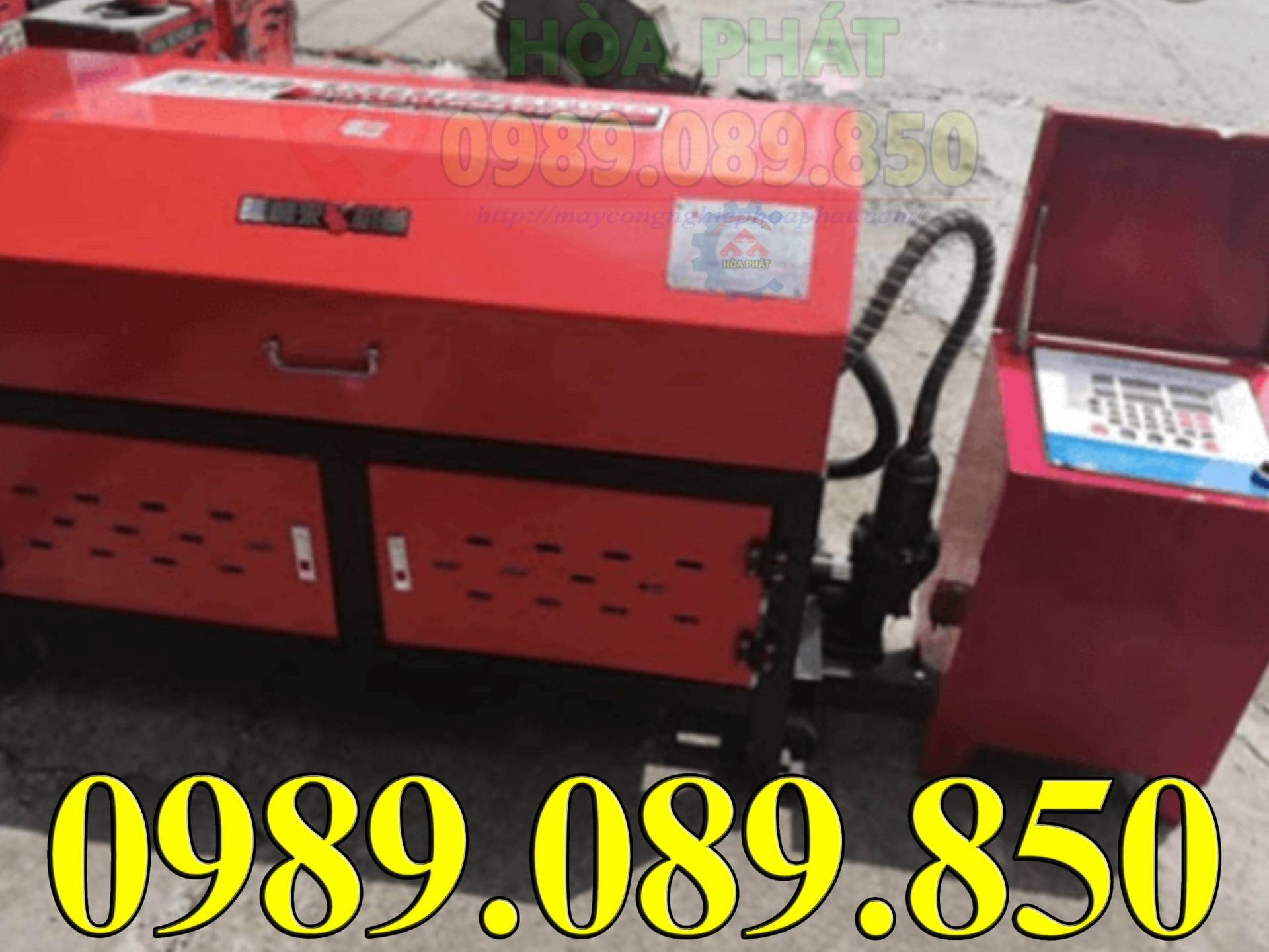 M&aacute;y duỗi cắt tự động GT4-12 tối đa sắt phi 12mm hiệu quả.