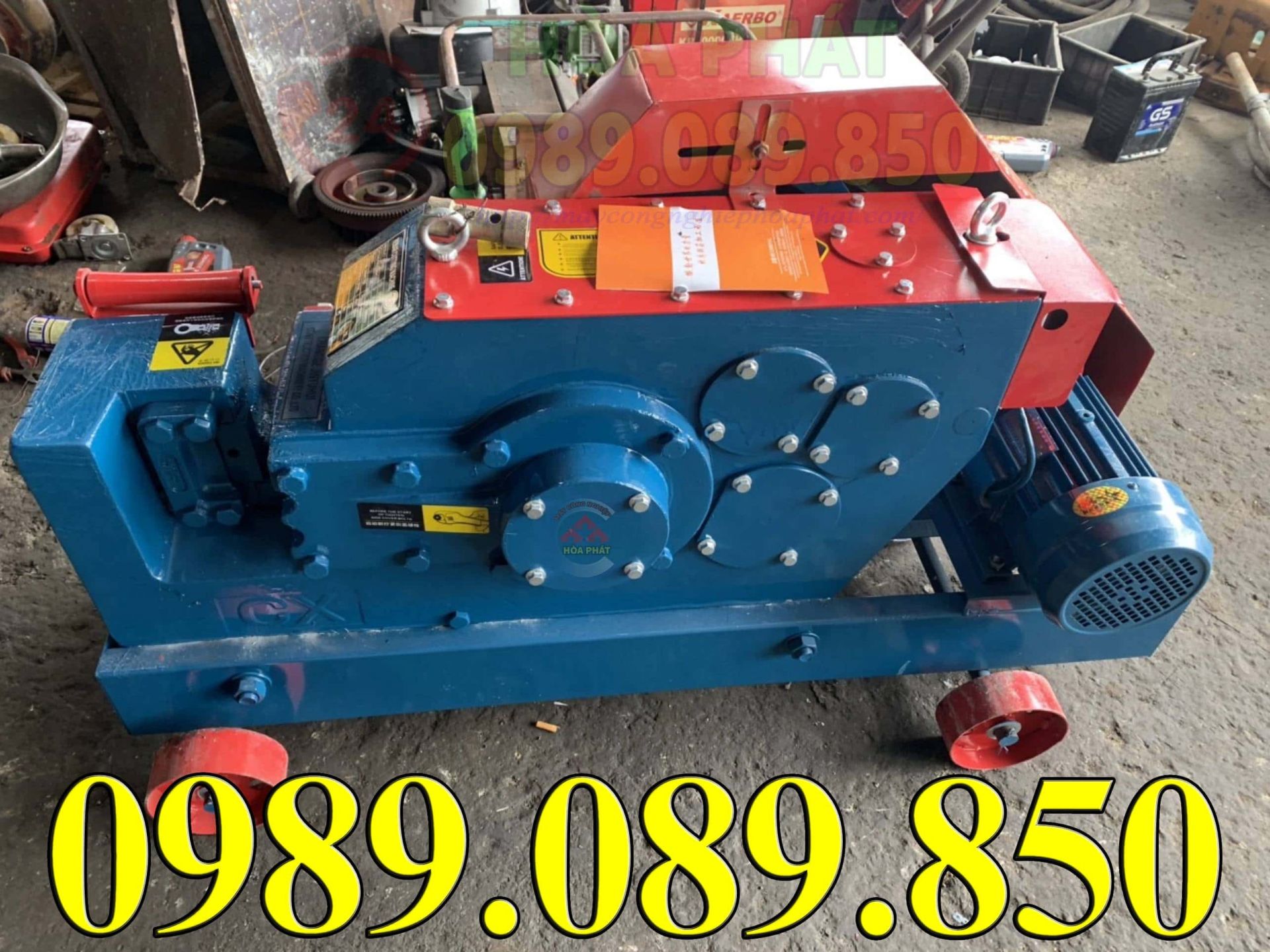 M&aacute;y cắt sắt th&eacute;p GQ40 h&agrave;ng nhập khẩu Trung Quốc.
