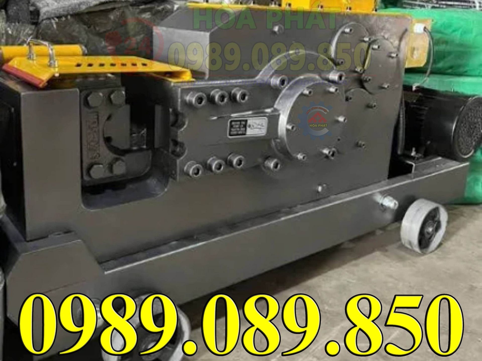 M&aacute;y cắt sắt thủy lực phi 6-32mm h&agrave;ng nhập khẩu sẵn kho H&ograve;a Ph&aacute;t.