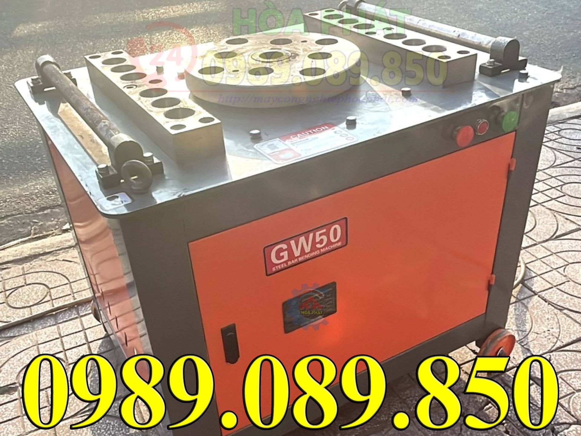 Máy uốn sắt GW50 nhập khẩu Trung Quốc.