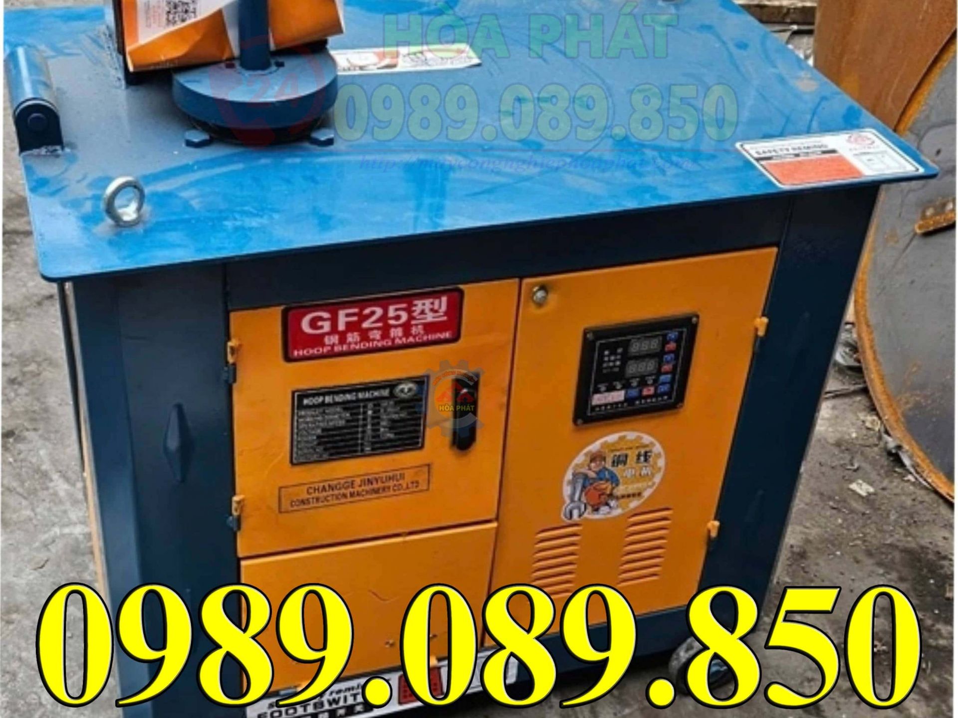Máy uốn sắt điện 3pha(380V) GF25 hiệu quả cao.