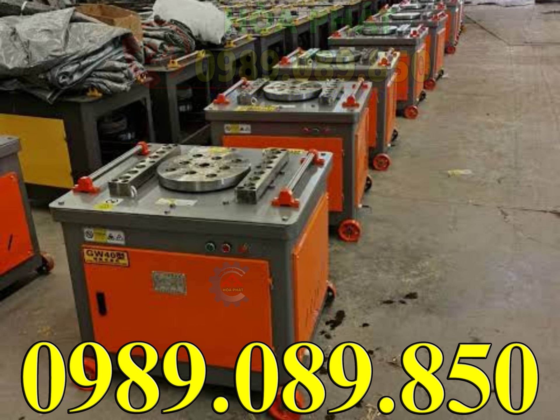 Máy uốn sắt thép GW hàng tại kho Hòa Phát giá tốt nhất.