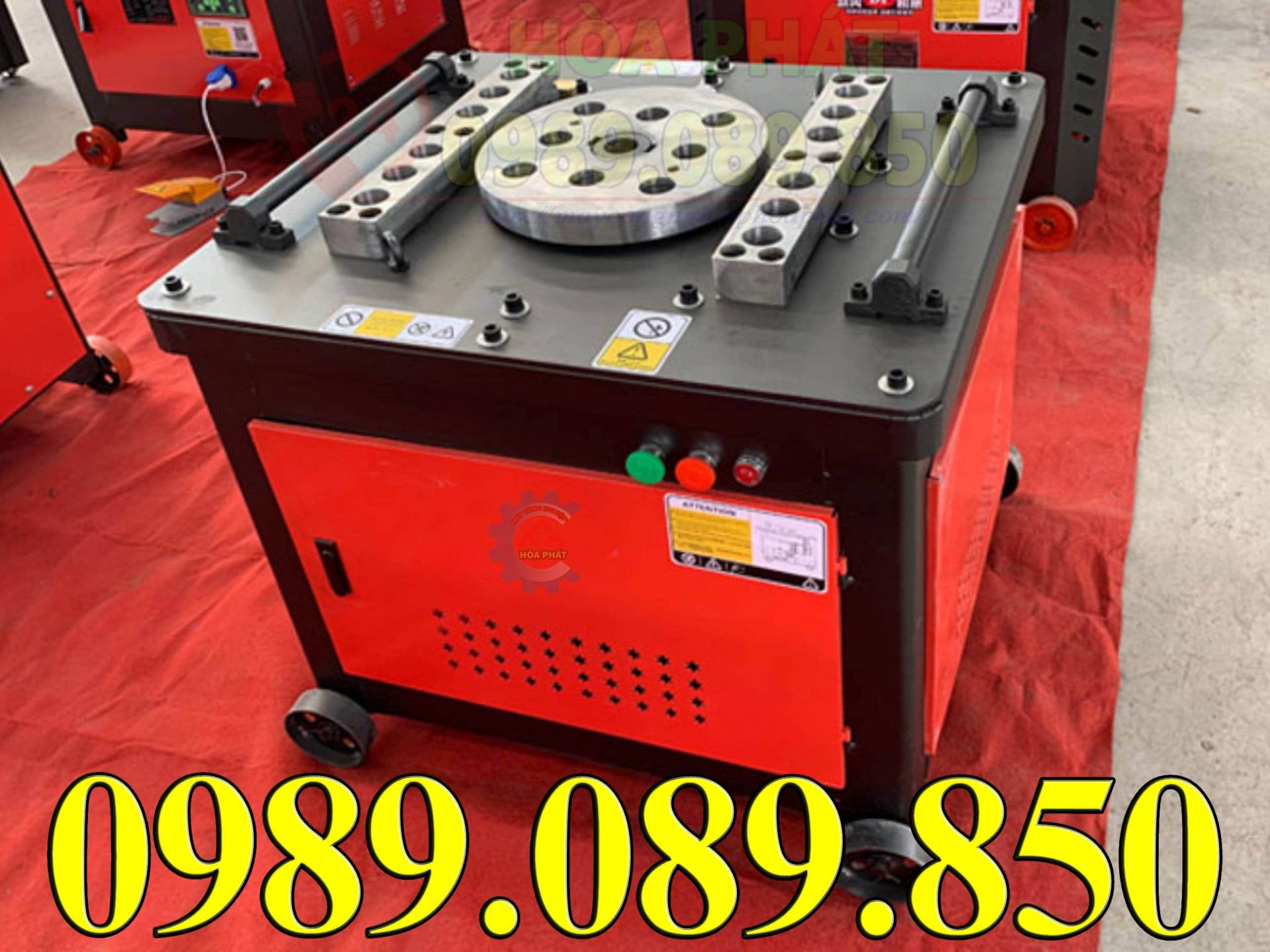 Máy uốn sắt thép xây dựng điện 380V hiệu quả cao giá rẻ.