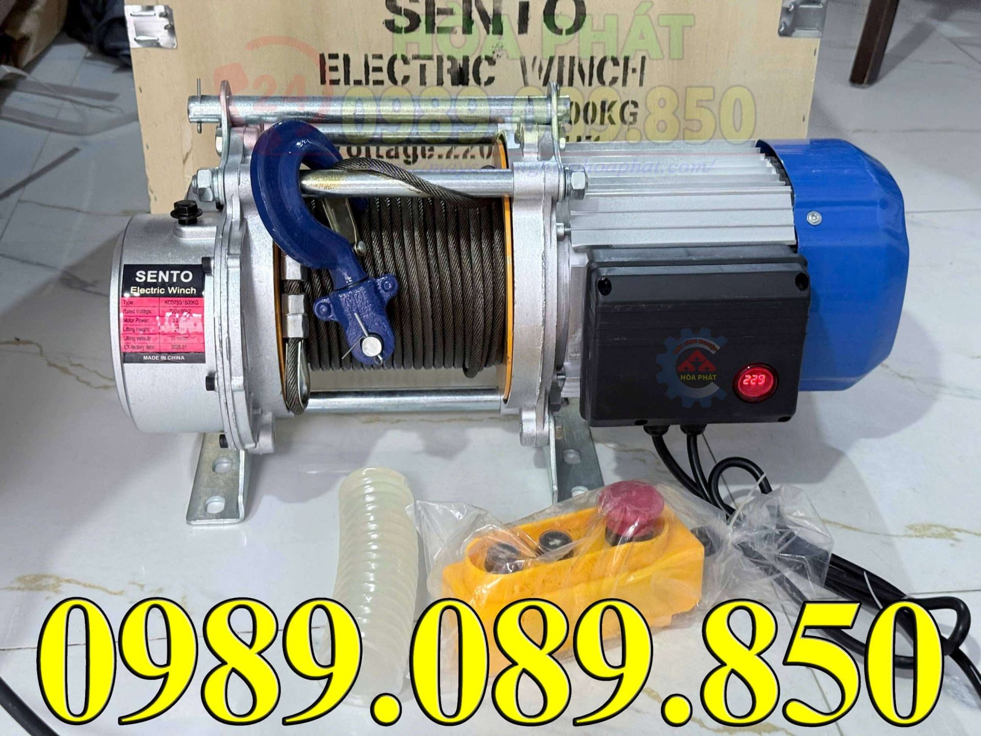 Tời điện đa năng si&ecirc;u nhanh n&acirc;ng vật liệu x&acirc;y dựng hiệu quả.