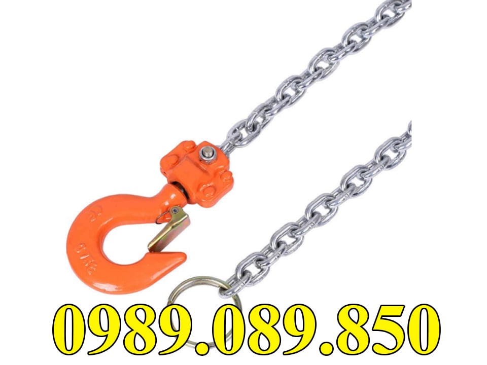 Móc tải pa lăng xích lắc tay NITTO nhập khẩu Trung Quốc.