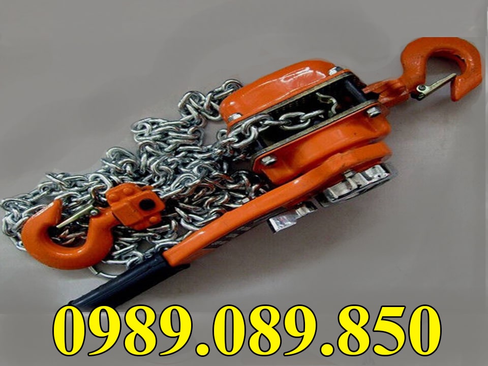 pa lăng xích lắc tay Nitto 1 tấn 1,5m