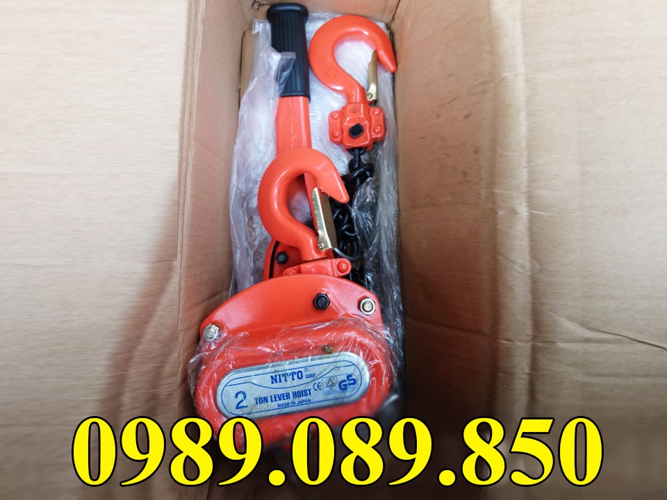 pa lăng xích lắc tay 2 tấn