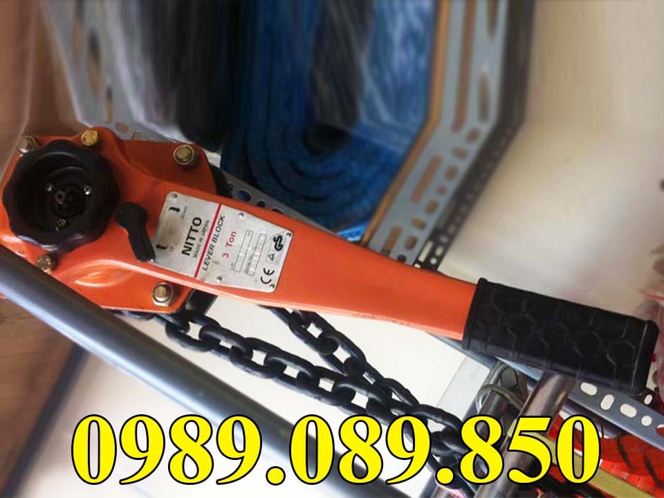 pa lăng xích lắc tay 3 tấn