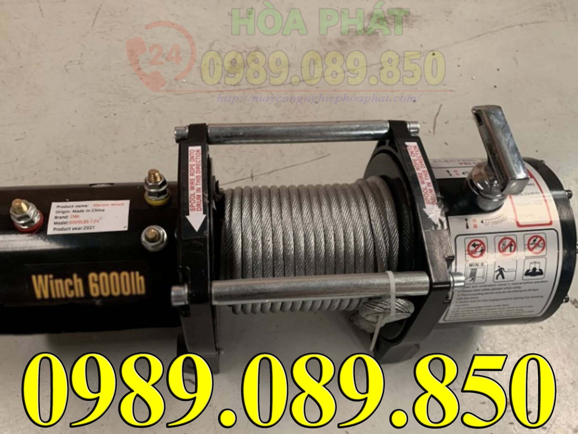 Tang quấn c&aacute;p m&aacute;y tời 6000lbs.
