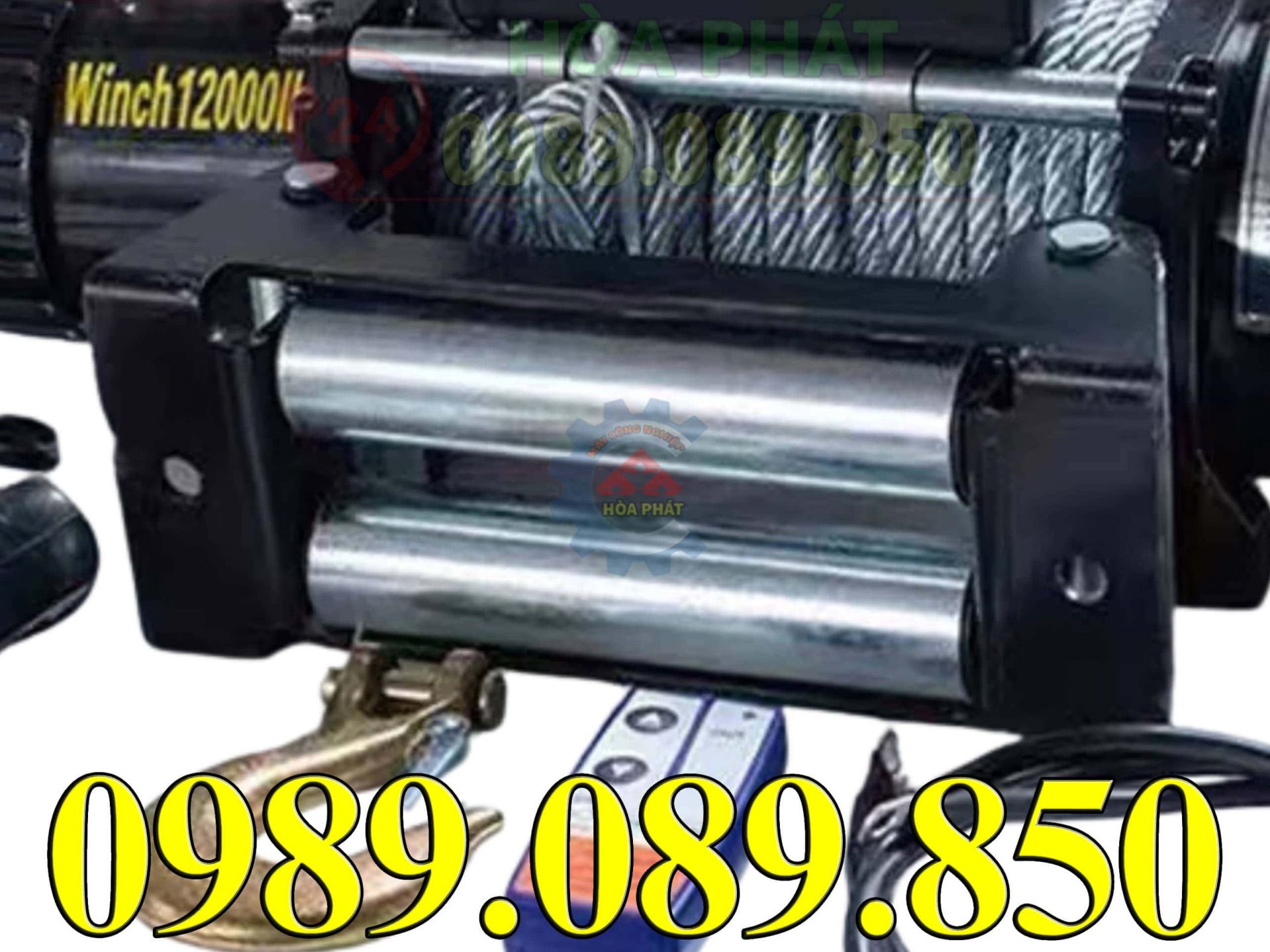 Puly dẫn hướng m&aacute;y tời ắc quy cứu hộ 12000lbs.