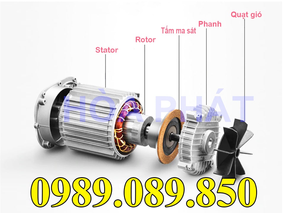 Cấu tạo b&ecirc;n trong m&aacute;y tời điện mini