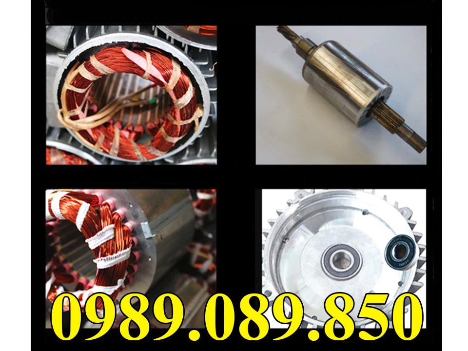 Cấu tạo động cơ m&aacute;y tời điện mini PA300