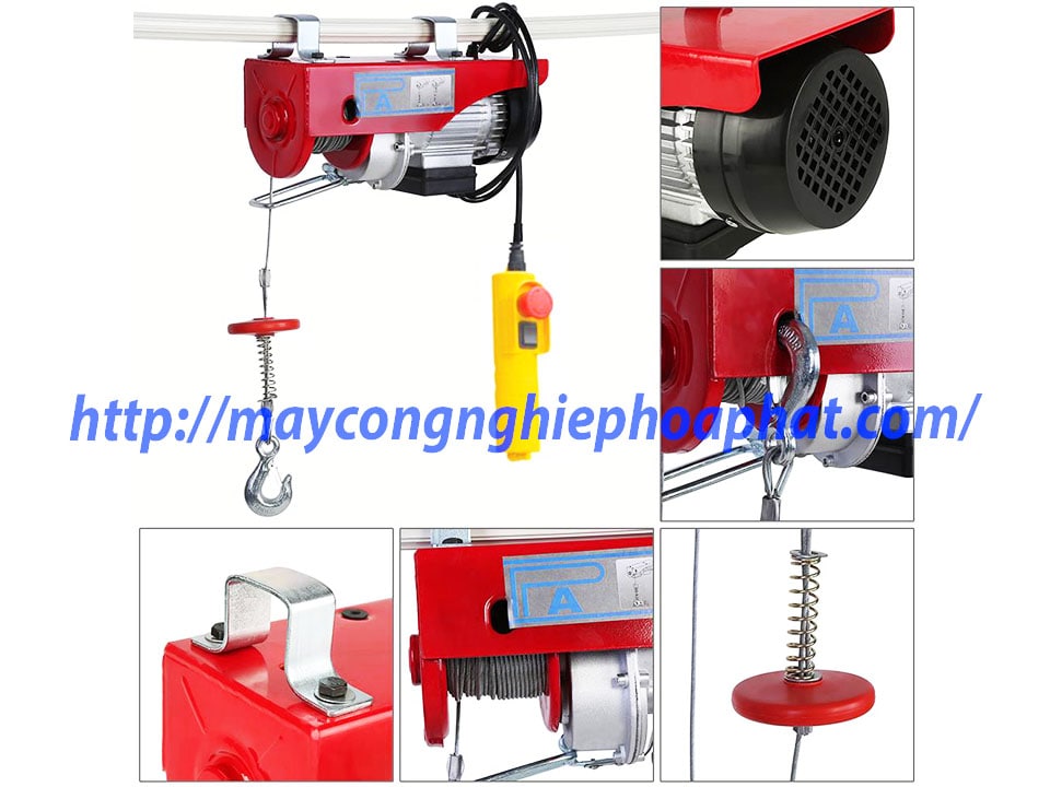 Tời điện mini H&ograve;a Ph&aacute;t